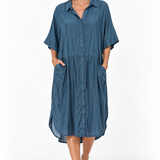 MULTI WEARING SHIRT DRESS