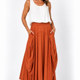 STRUCTURED SKIRT / XS-6XL
