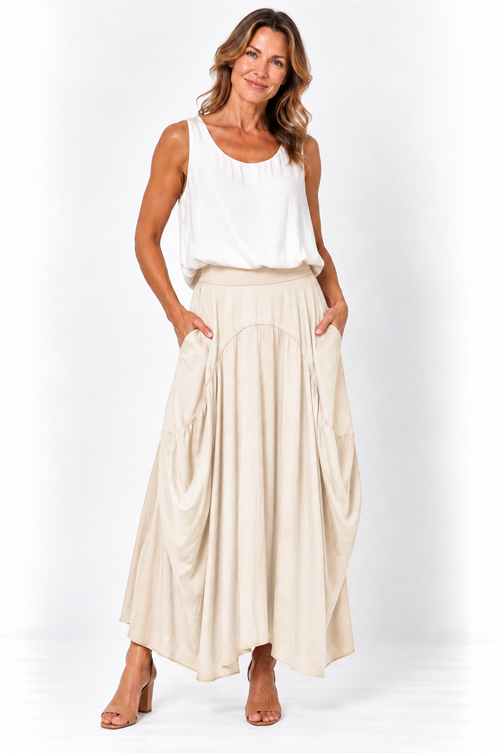 STRUCTURED SKIRT / XS-6XL