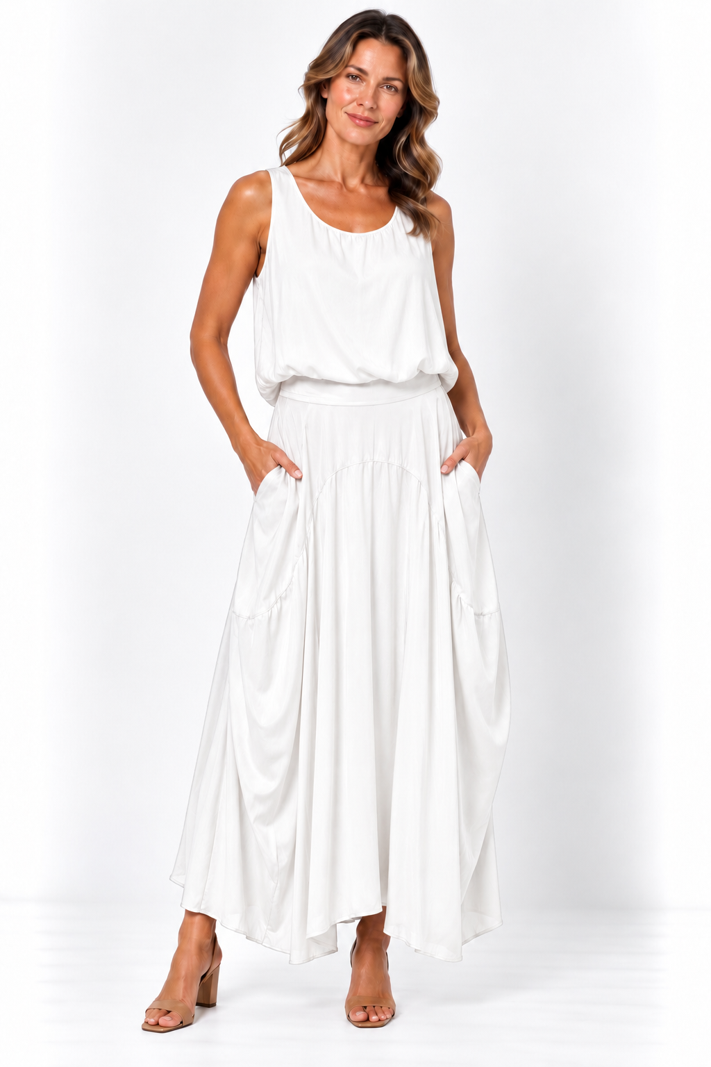 STRUCTURED SKIRT / XS-6XL