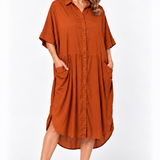 MULTI WEARING SHIRT DRESS