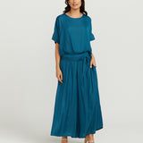 Round Neck Top - Teal