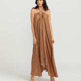 Multi Wearing Dress - Tan
