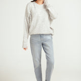 Crew Neck Sweater - Grey