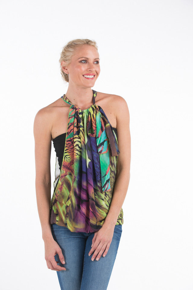 8 Way Top - Olive Lilly