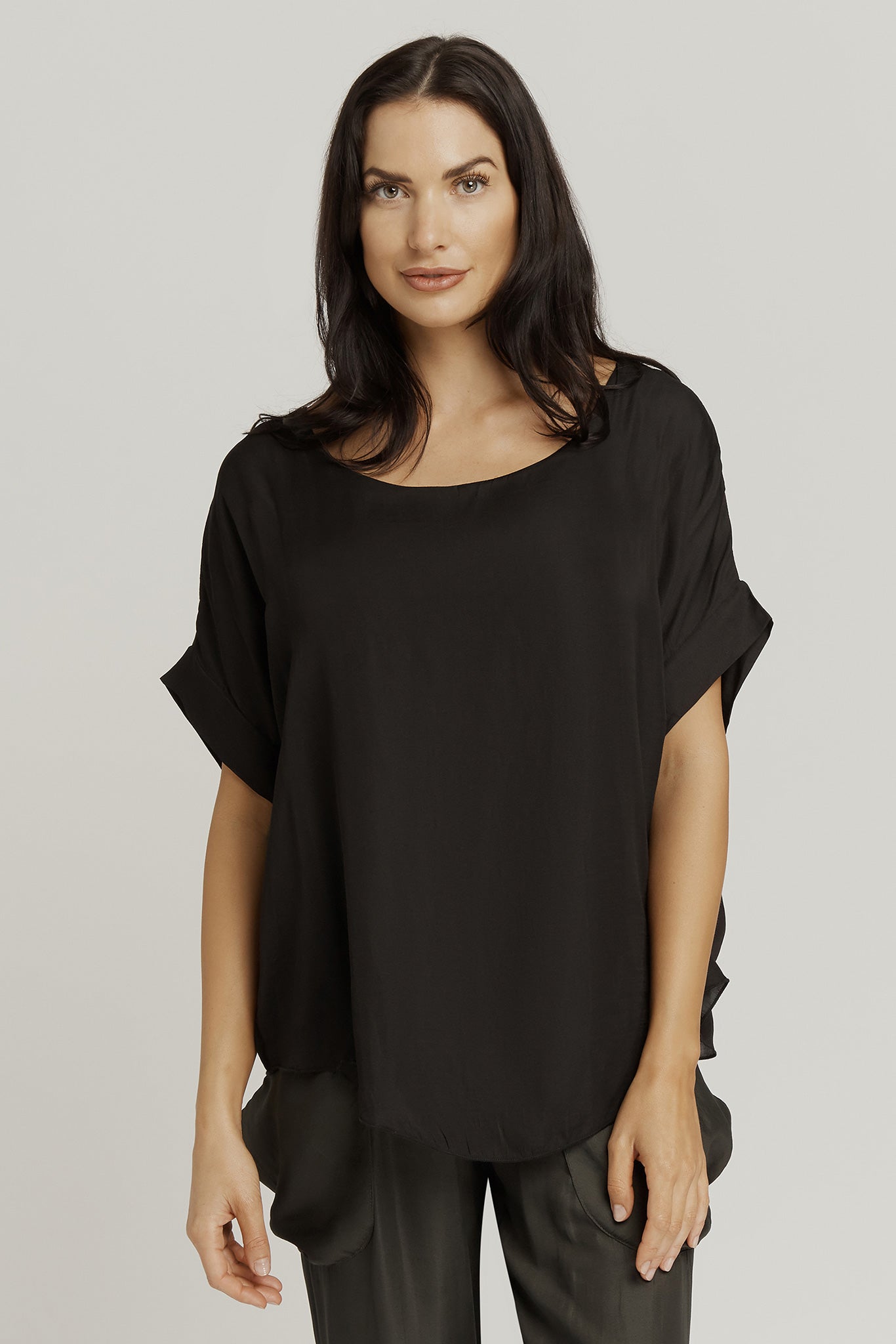 Top with tank attached - Black