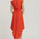 Frill Dress - Red