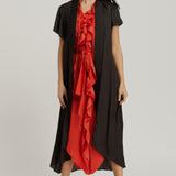 Frill Dress - Red