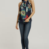 8 Way Top - Navy Bliss