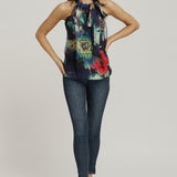 8 Way Top - Navy Bliss