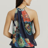 8 Way Top - Navy Bliss