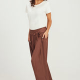 Skirt Pants - Chocolate Plum