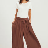 Skirt Pants - Chocolate Plum