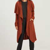 Waterfall Cardigan - Moroccan Red