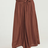 Skirt Pants - Chocolate Plum