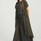 Jacket Kimono with Belle Sleeves - Sage Green